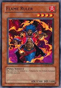 Flame Ruler SDRL-EN016 card from Structure Deck: Rise of the Dragon Lords