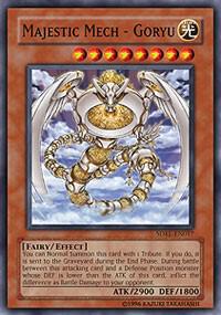 Majestic Mech - Goryu SDRL-EN017 card from Structure Deck: Rise of the Dragon Lords