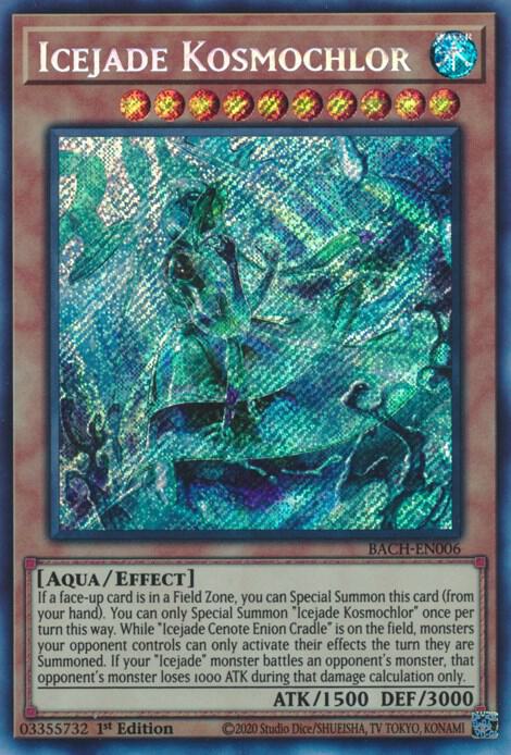 Icejade Kosmochlor BACH-EN006 card from Battle of Chaos