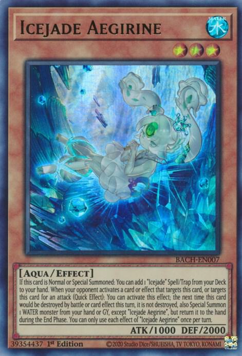 Icejade Aegirine BACH-EN007 card from Battle of Chaos
