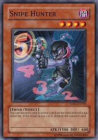 Snipe Hunter SDRL-EN018 card from Structure Deck: Rise of the Dragon Lords