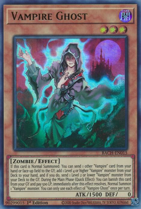 Vampire Ghost BACH-EN015 card from Battle of Chaos