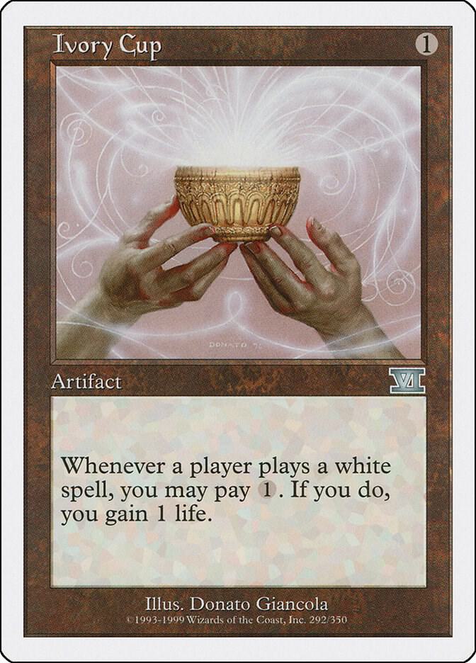 Ivory Cup 292 card from Classic Sixth Edition