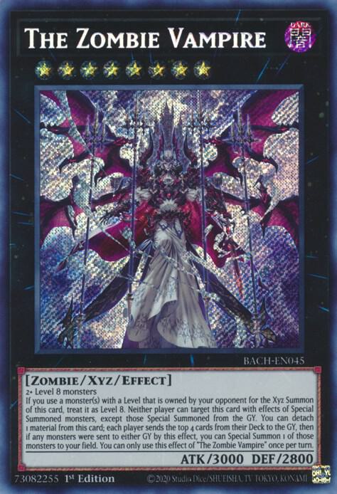 The Zombie Vampire BACH-EN045 card from Battle of Chaos