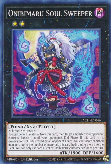 Onibimaru Soul Sweeper BACH-EN046 card from Battle of Chaos