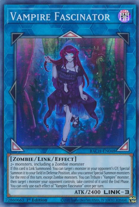 Vampire Fascinator BACH-EN048 card from Battle of Chaos