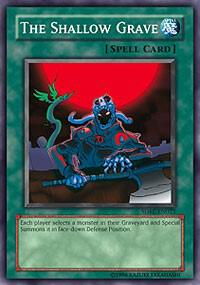 The Shallow Grave SDRL-EN023 card from Structure Deck: Rise of the Dragon Lords