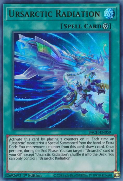 Ursarctic Radiation BACH-EN059 card from Battle of Chaos
