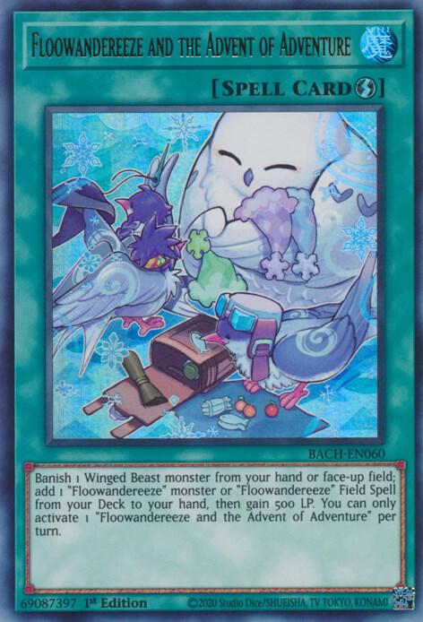 Floowandereeze and the Advent of Adventure BACH-EN060 card from Battle of Chaos
