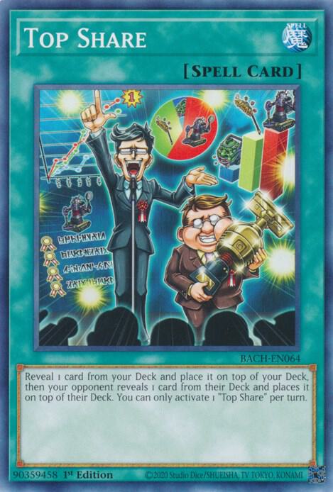 Top Share BACH-EN064 card from Battle of Chaos