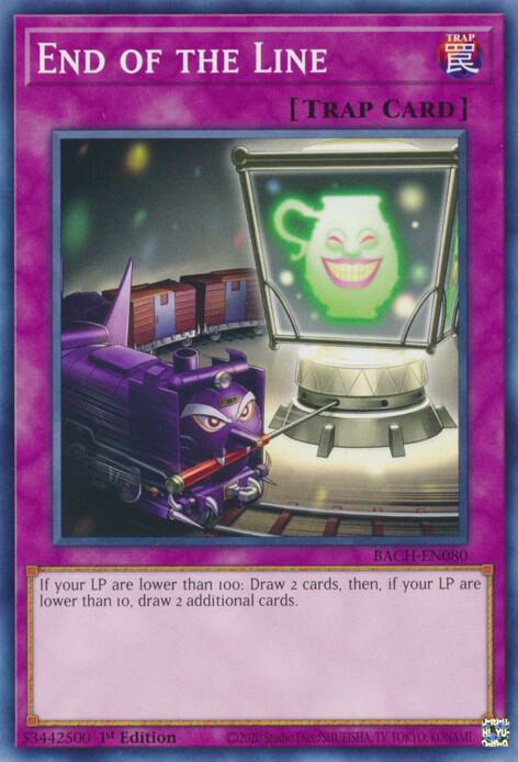 End of the Line BACH-EN080 card from Battle of Chaos