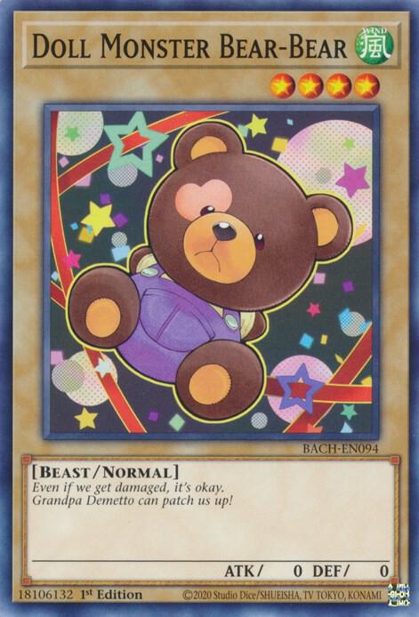 Doll Monster Bear-Bear BACH-EN094 card from Battle of Chaos