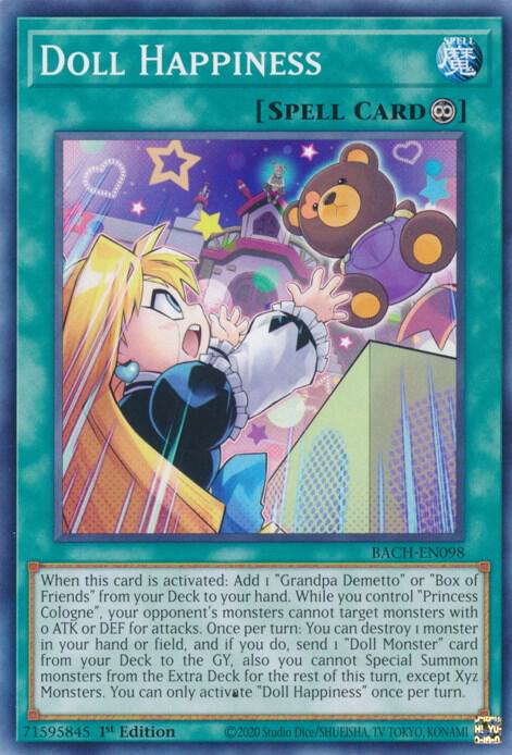 Doll Happiness BACH-EN098 card from Battle of Chaos