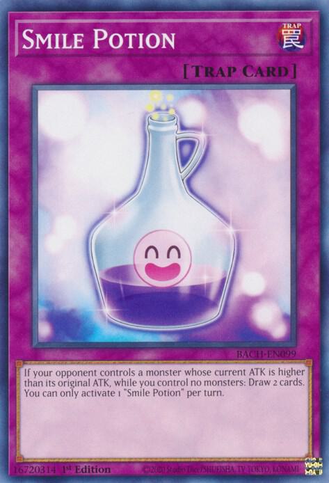 Smile Potion BACH-EN099 card from Battle of Chaos
