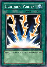 Lightning Vortex SDRL-EN029 card from Structure Deck: Rise of the Dragon Lords