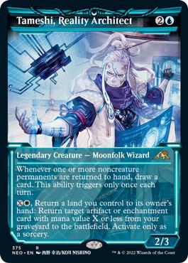 Tameshi, Reality Architect (Showcase) 375 card from Kamigawa: Neon Dynasty