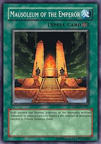 Mausoleum of the Emperor SDRL-EN031 card from Structure Deck: Rise of the Dragon Lords