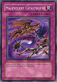 Malevolent Catastrophe SDRL-EN032 card from Structure Deck: Rise of the Dragon Lords