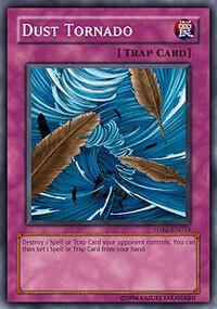 Dust Tornado SDRL-EN033 card from Structure Deck: Rise of the Dragon Lords