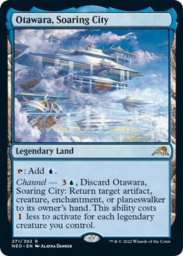 Otawara, Soaring City 271 card from Kamigawa: Neon Dynasty
