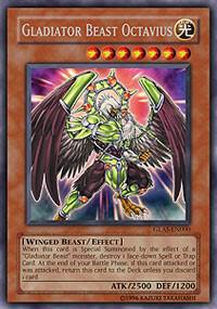 Gladiator Beast Octavius GLAS-EN000 card from Gladiator's Assault
