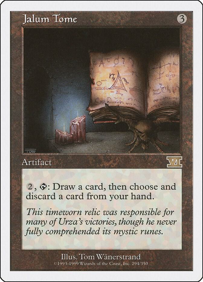 Jalum Tome 294 card from Classic Sixth Edition