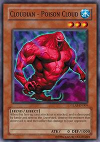 Cloudian - Poison Cloud GLAS-EN009 card from Gladiator's Assault