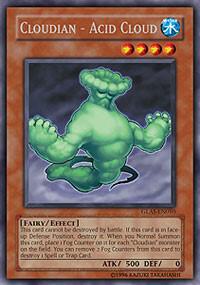 Cloudian - Acid Cloud GLAS-EN010 card from Gladiator's Assault