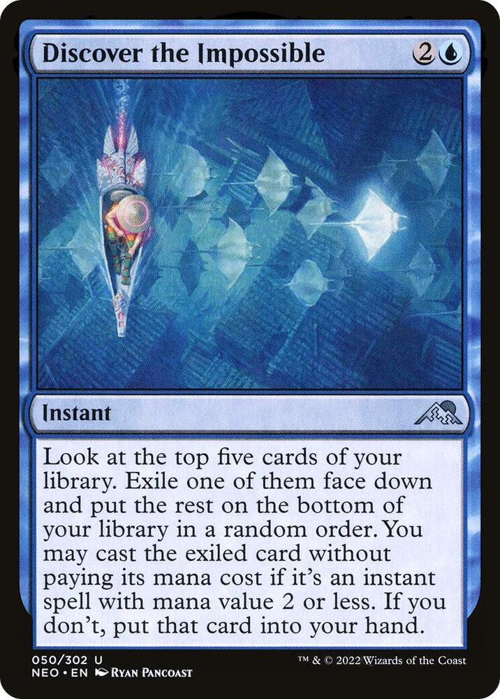 Discover the Impossible 50 card from Kamigawa: Neon Dynasty