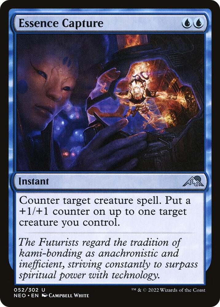 Essence Capture 52 card from Kamigawa: Neon Dynasty