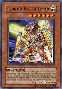 Gladiator Beast Alexander GLAS-EN017 card from Gladiator's Assault