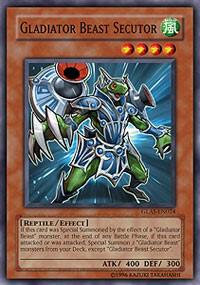 Gladiator Beast Secutor GLAS-EN024 card from Gladiator's Assault