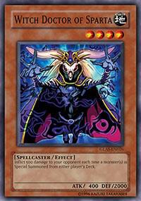 Witch Doctor of Sparta GLAS-EN026 card from Gladiator's Assault
