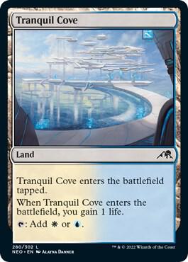 Tranquil Cove 280 card from Kamigawa: Neon Dynasty