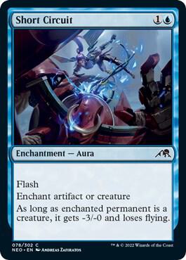 Short Circuit 78 card from Kamigawa: Neon Dynasty