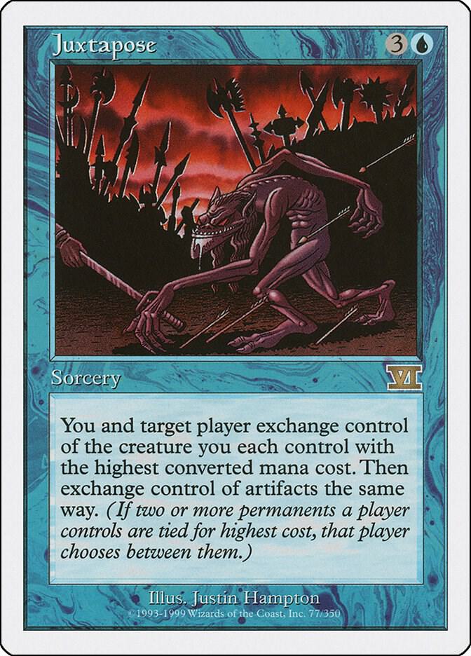 Juxtapose 77 card from Classic Sixth Edition