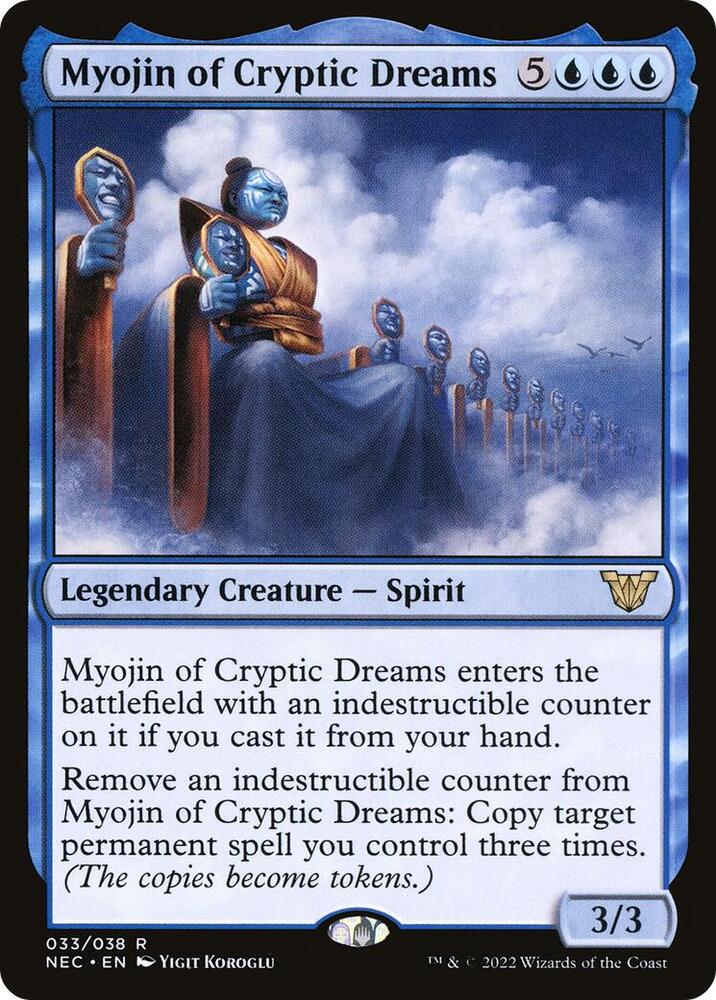 Myojin of Cryptic Dreams 33 card from Commander: Kamigawa: Neon Dynasty