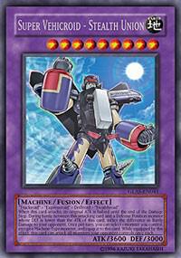 Super Vehicroid - Stealth Union GLAS-EN041 card from Gladiator's Assault