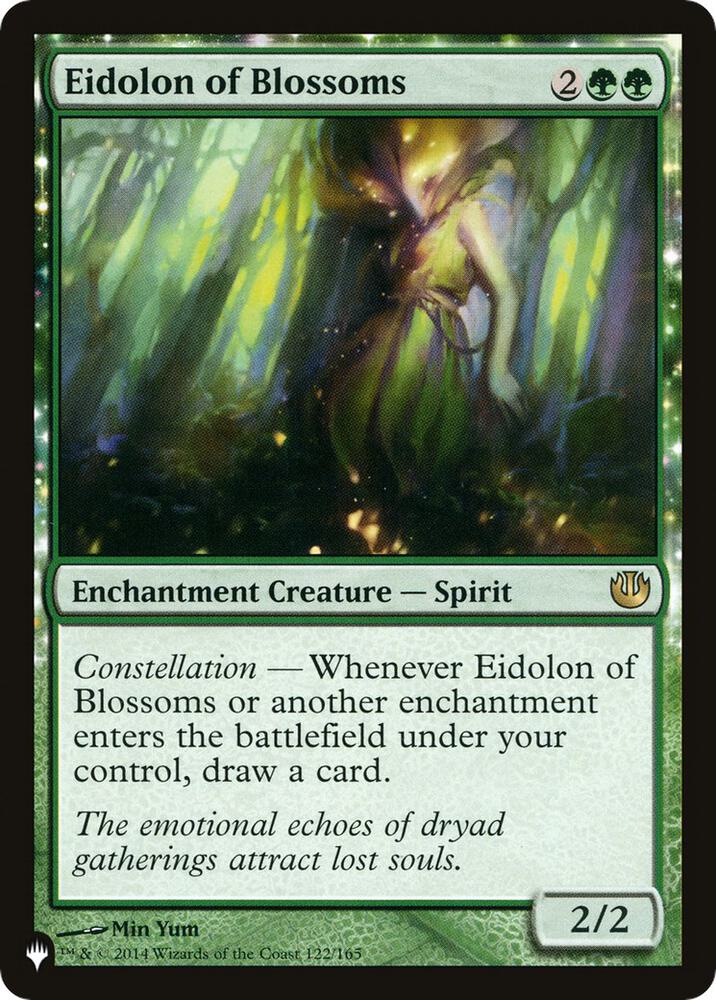 Eidolon of Blossoms 122/165 card from The List Reprints