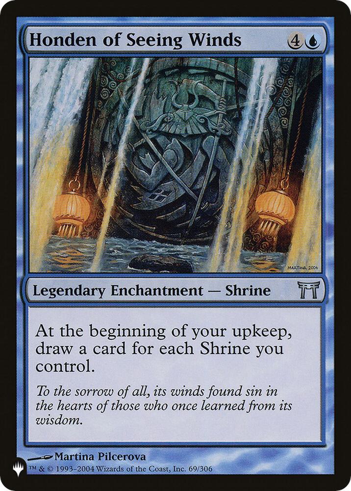 Honden of Seeing Winds 69/306 card from The List Reprints
