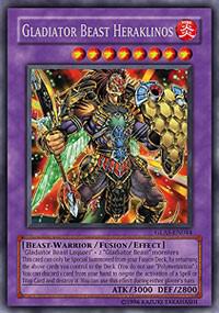 Gladiator Beast Heraklinos GLAS-EN044 card from Gladiator's Assault