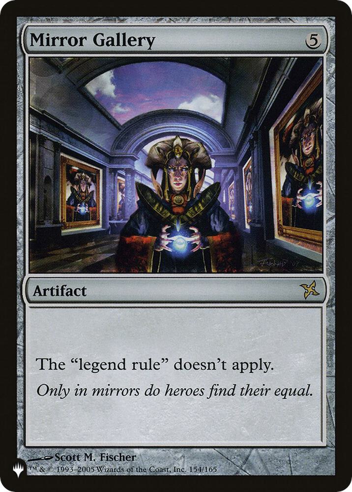 Mirror Gallery 154/165 card from The List Reprints