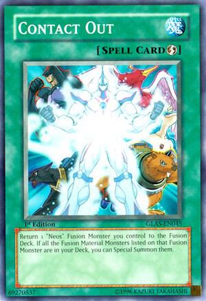 Contact Out GLAS-EN045 card from Gladiator's Assault