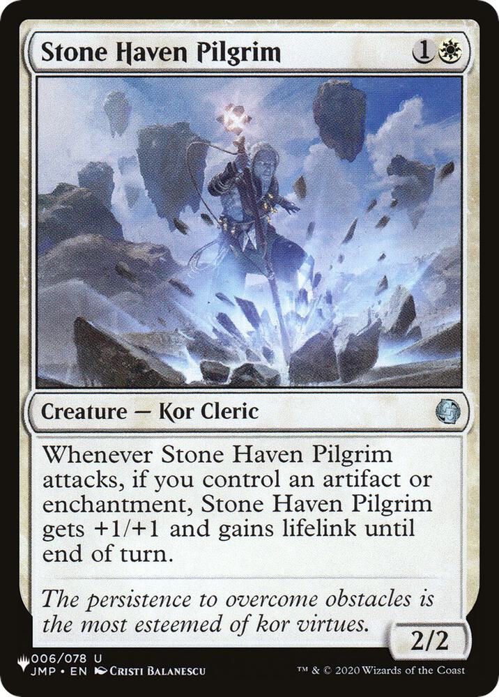 Stone Haven Pilgrim 006/078 card from The List Reprints