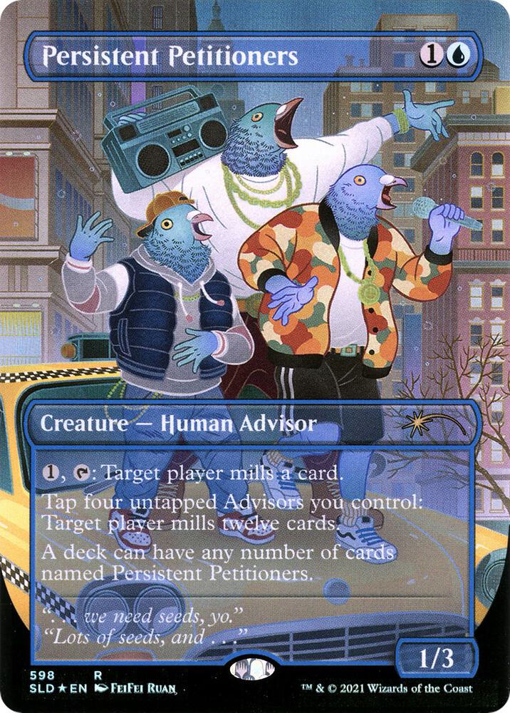 Persistent Petitioners 598 card from Secret Lair Drop Series
