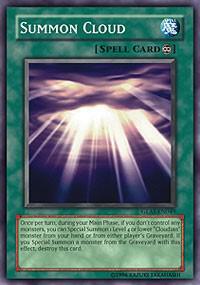 Summon Cloud GLAS-EN049 card from Gladiator's Assault