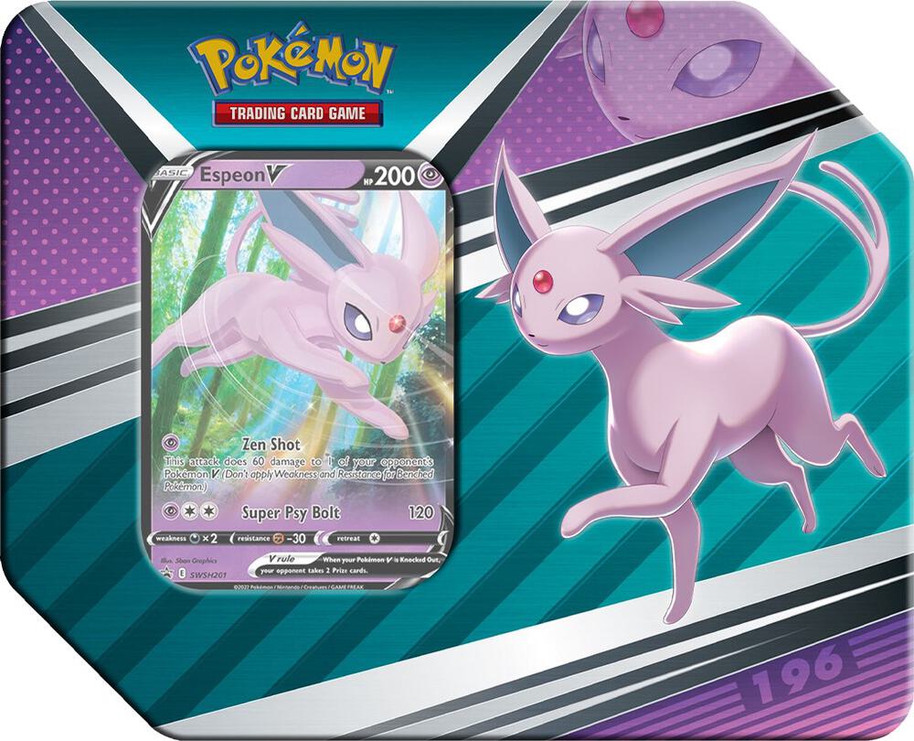 V Heroes Tin [Espeon V] card from Miscellaneous Cards & Products