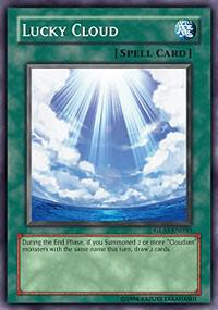 Lucky Cloud GLAS-EN050 card from Gladiator's Assault