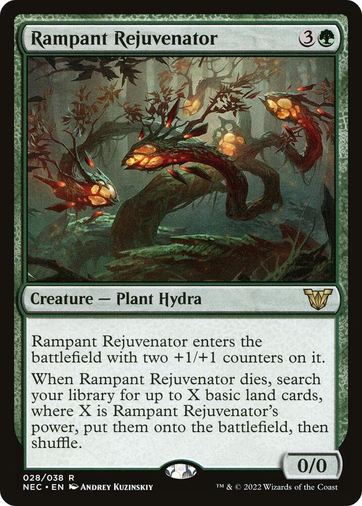 Rampant Rejuvenator 28 card from Commander: Kamigawa: Neon Dynasty