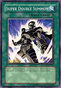 Super Double Summon GLAS-EN053 card from Gladiator's Assault